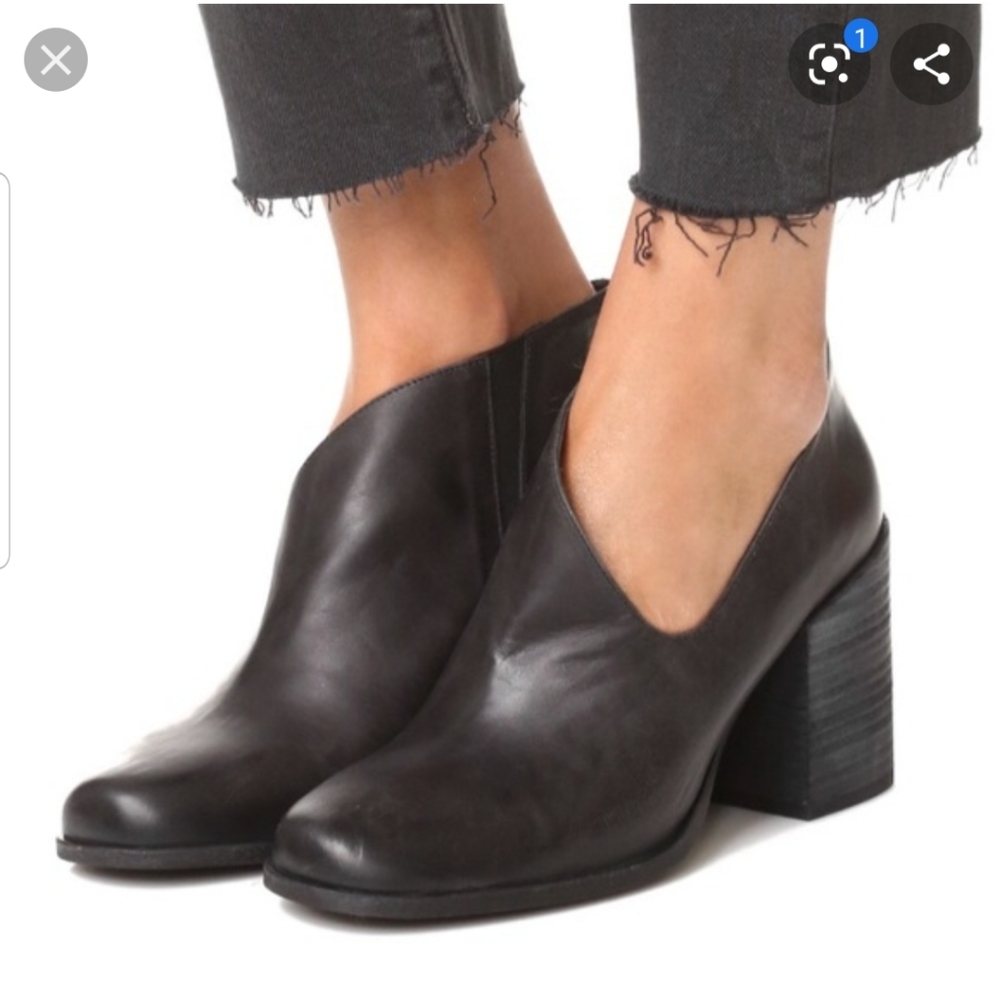 Free People Terrah Heel Cut Out Boots